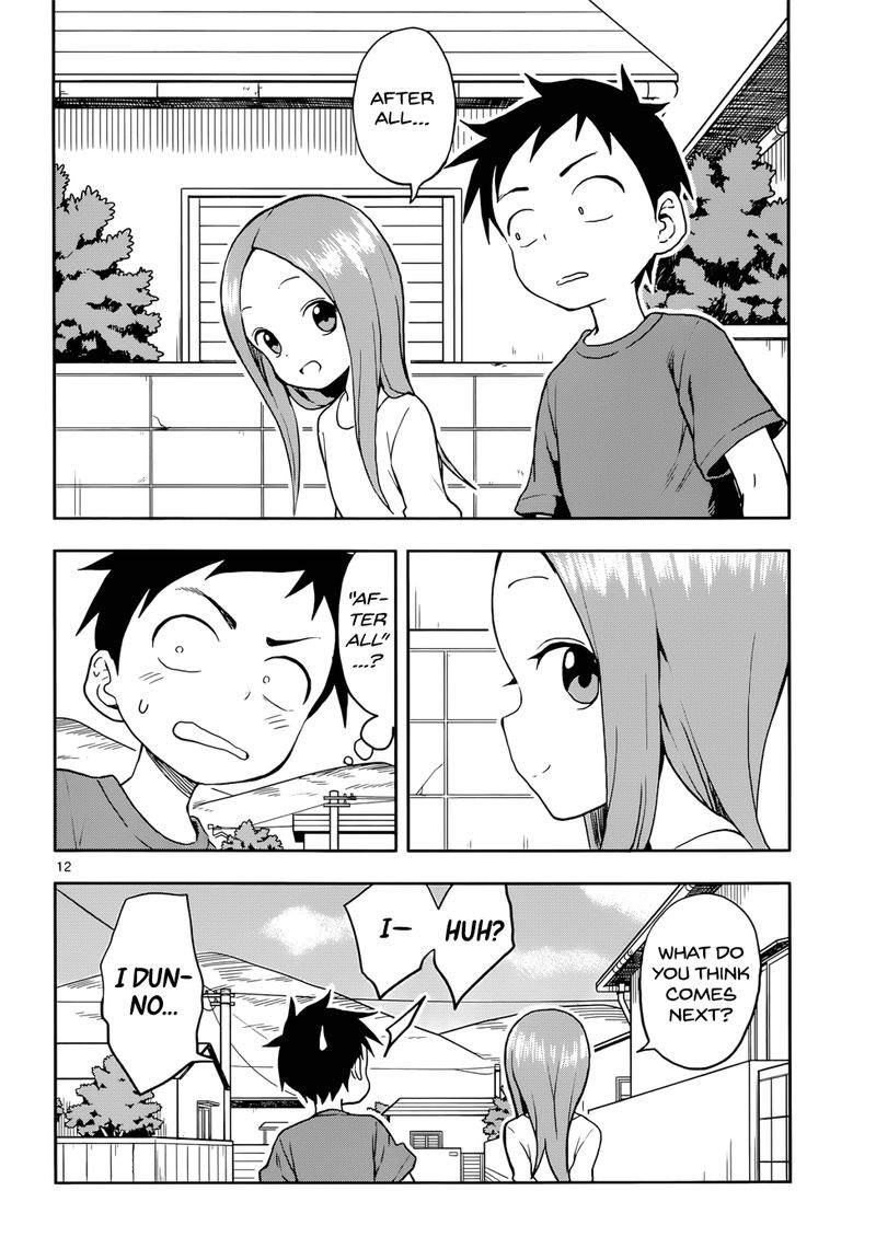 Karakai Jouzu No Takagi San Chapter 111 Page 12