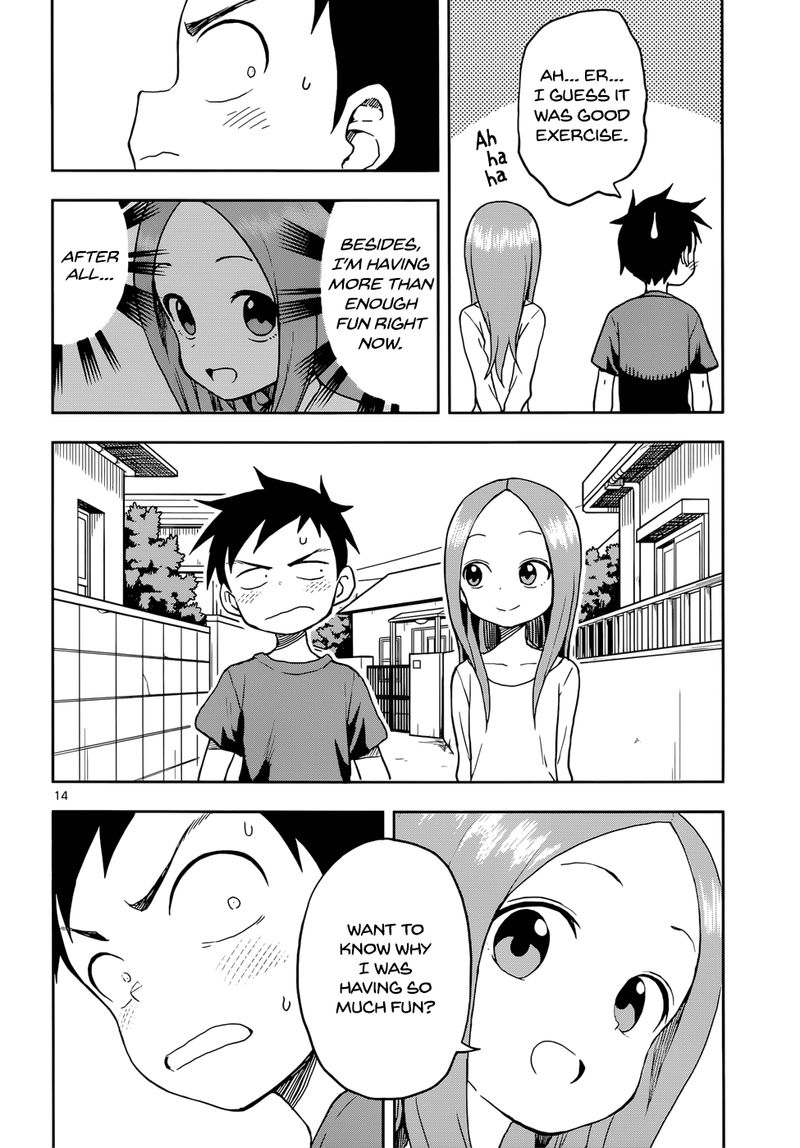 Karakai Jouzu No Takagi San Chapter 111 Page 14