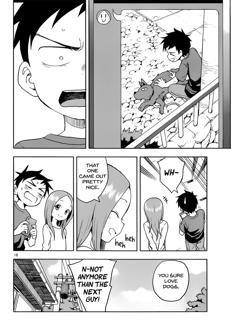 Karakai Jouzu No Takagi San Chapter 111 Page 16