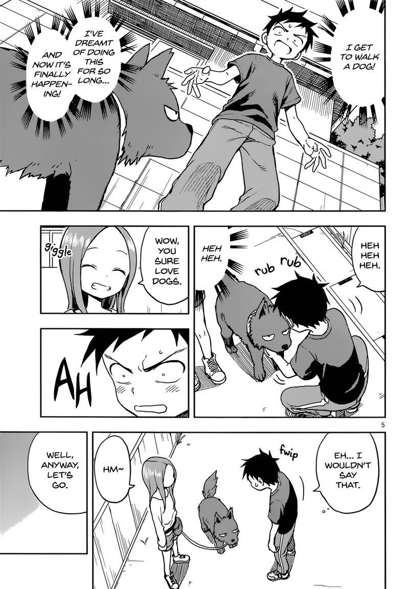 Karakai Jouzu No Takagi San Chapter 111 Page 5