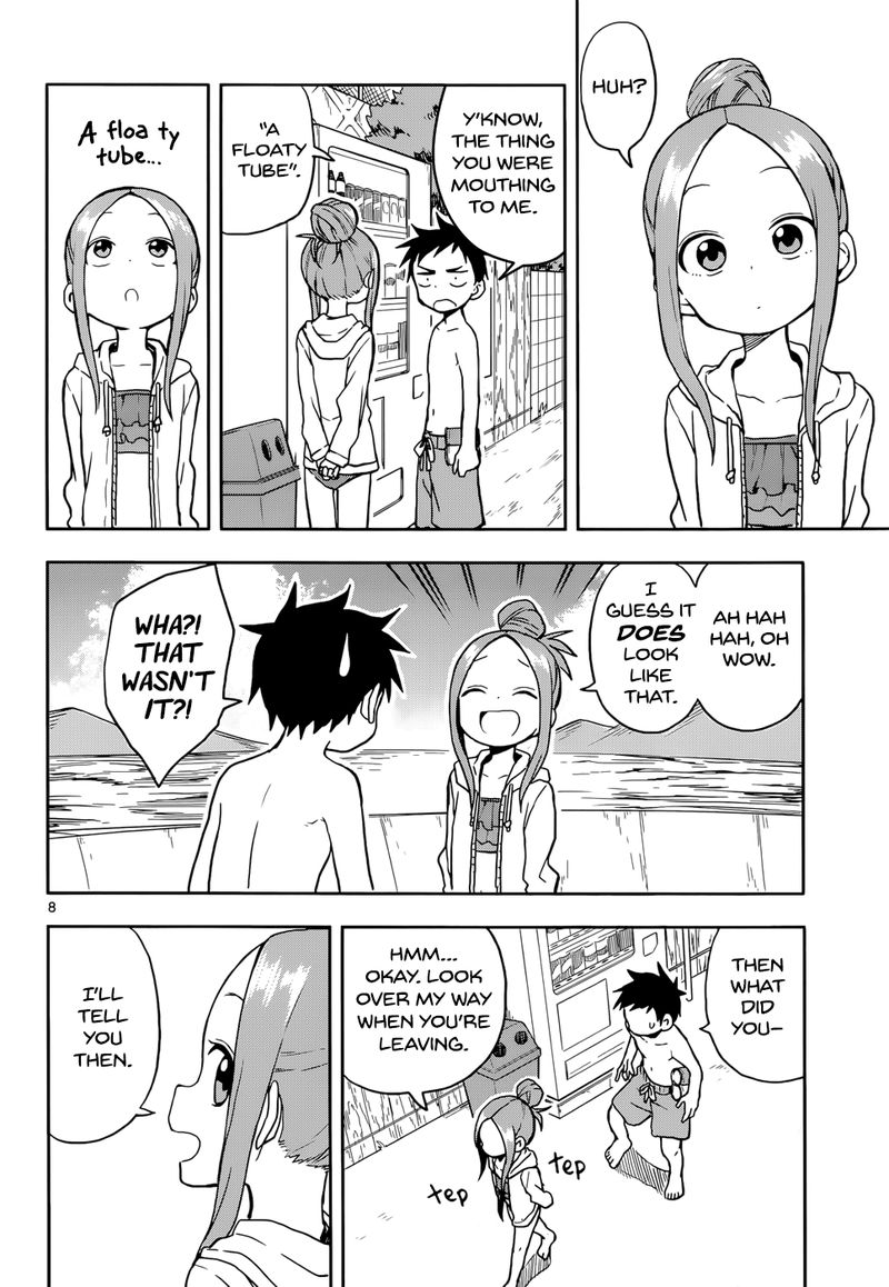 Karakai Jouzu No Takagi San Chapter 112 Page 8