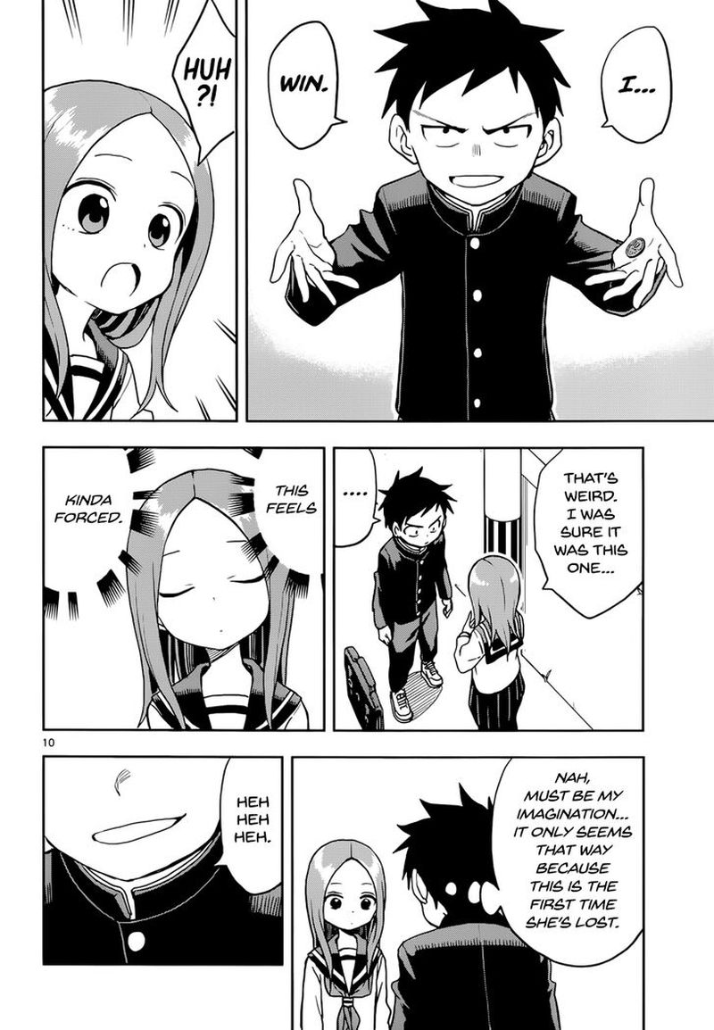 Karakai Jouzu No Takagi San Chapter 114 Page 10