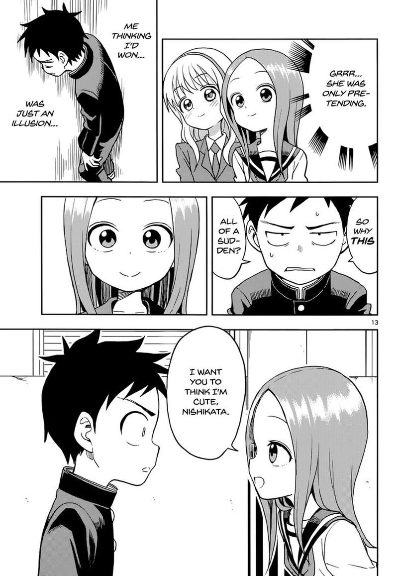 Karakai Jouzu No Takagi San Chapter 114 Page 13