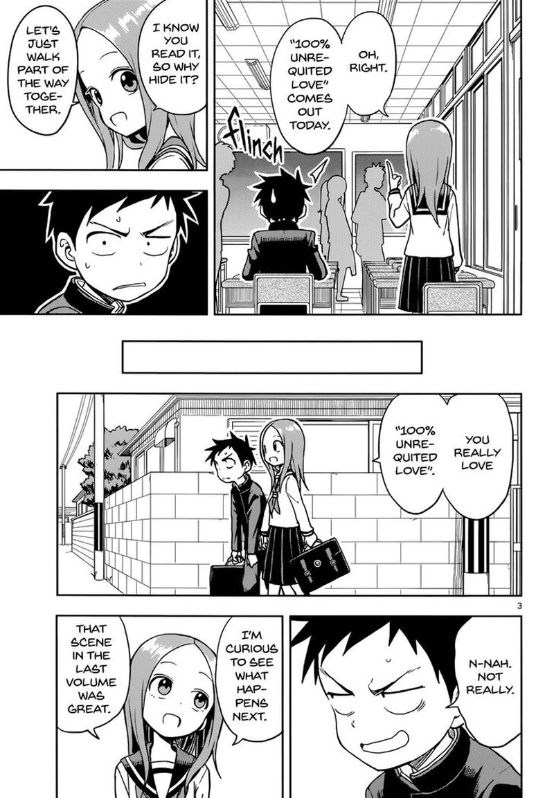 Karakai Jouzu No Takagi San Chapter 114 Page 3