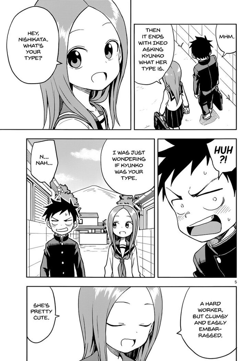 Karakai Jouzu No Takagi San Chapter 114 Page 5