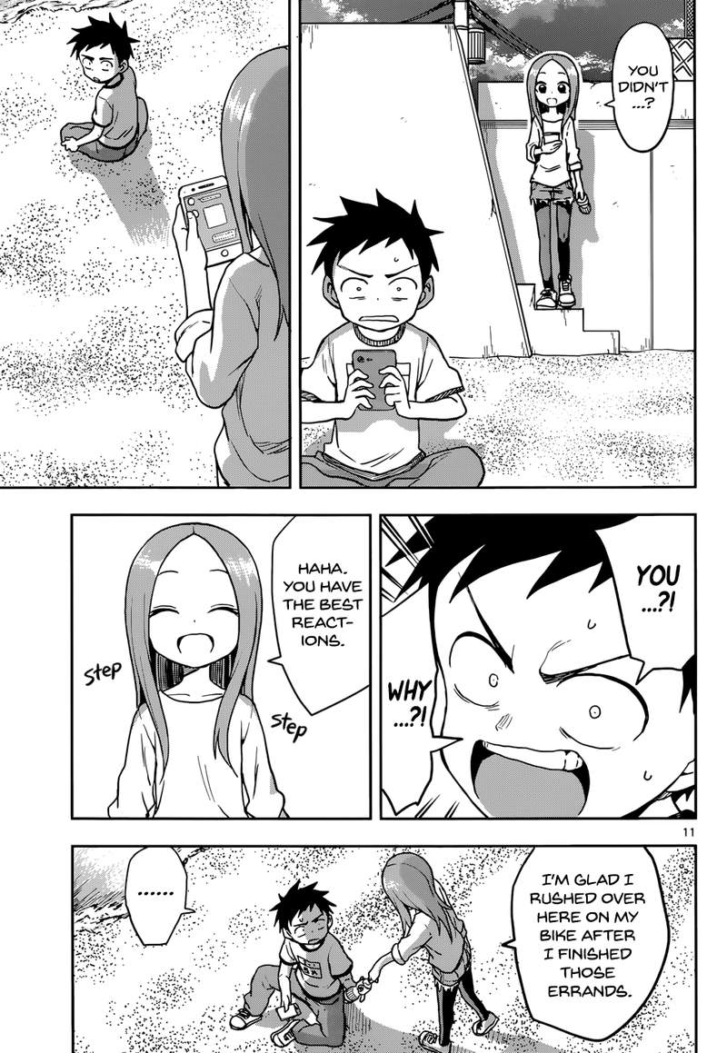 Karakai Jouzu No Takagi San Chapter 115 Page 11