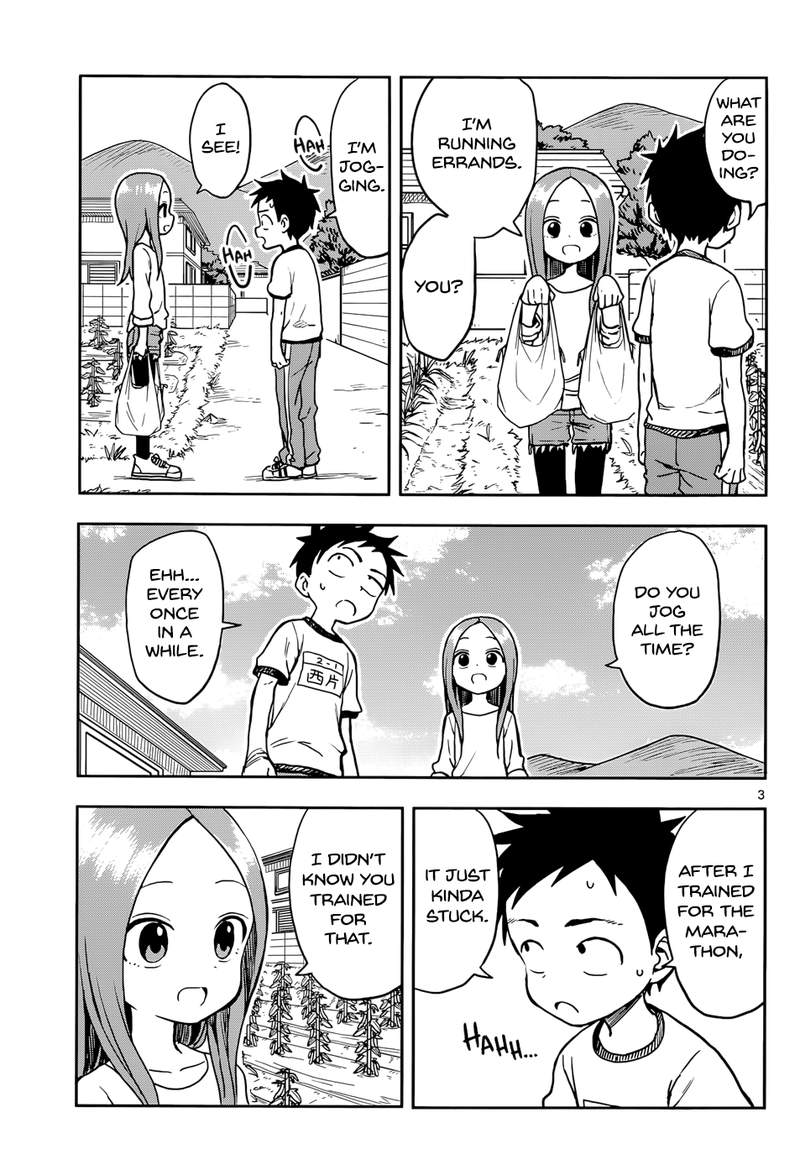 Karakai Jouzu No Takagi San Chapter 115 Page 3