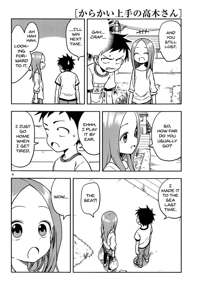 Karakai Jouzu No Takagi San Chapter 115 Page 4