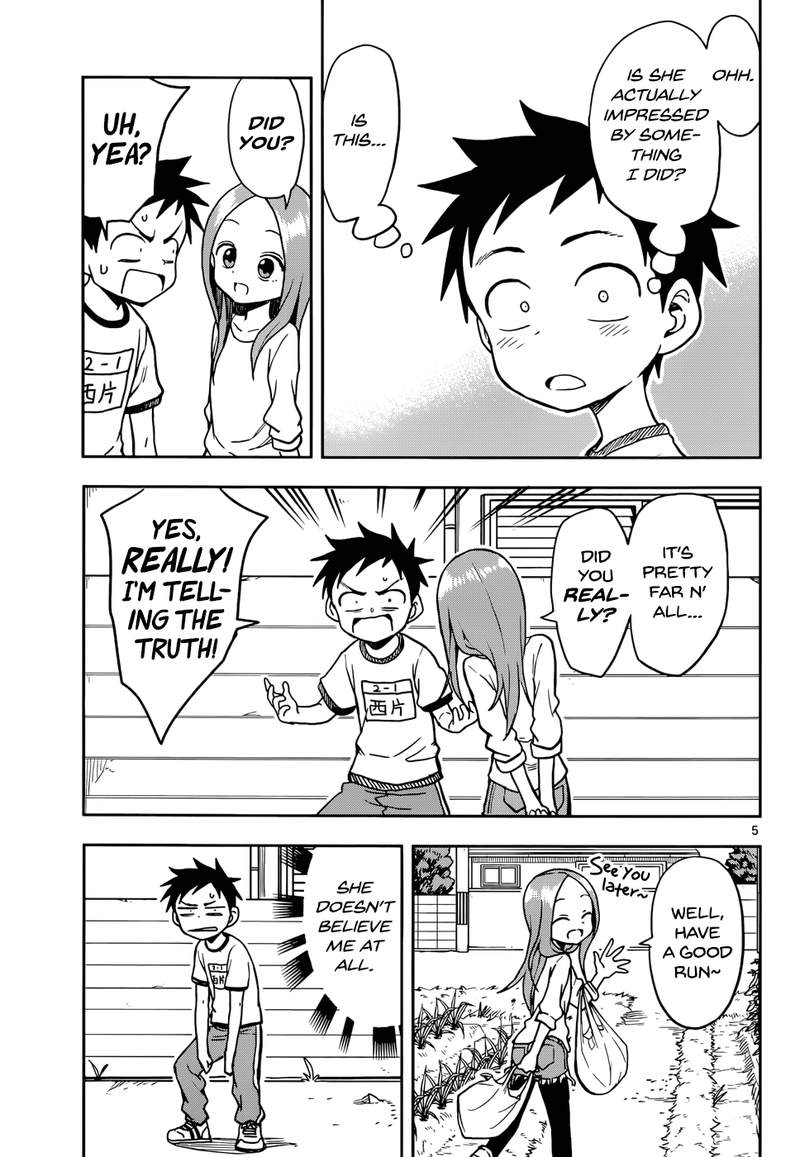 Karakai Jouzu No Takagi San Chapter 115 Page 5