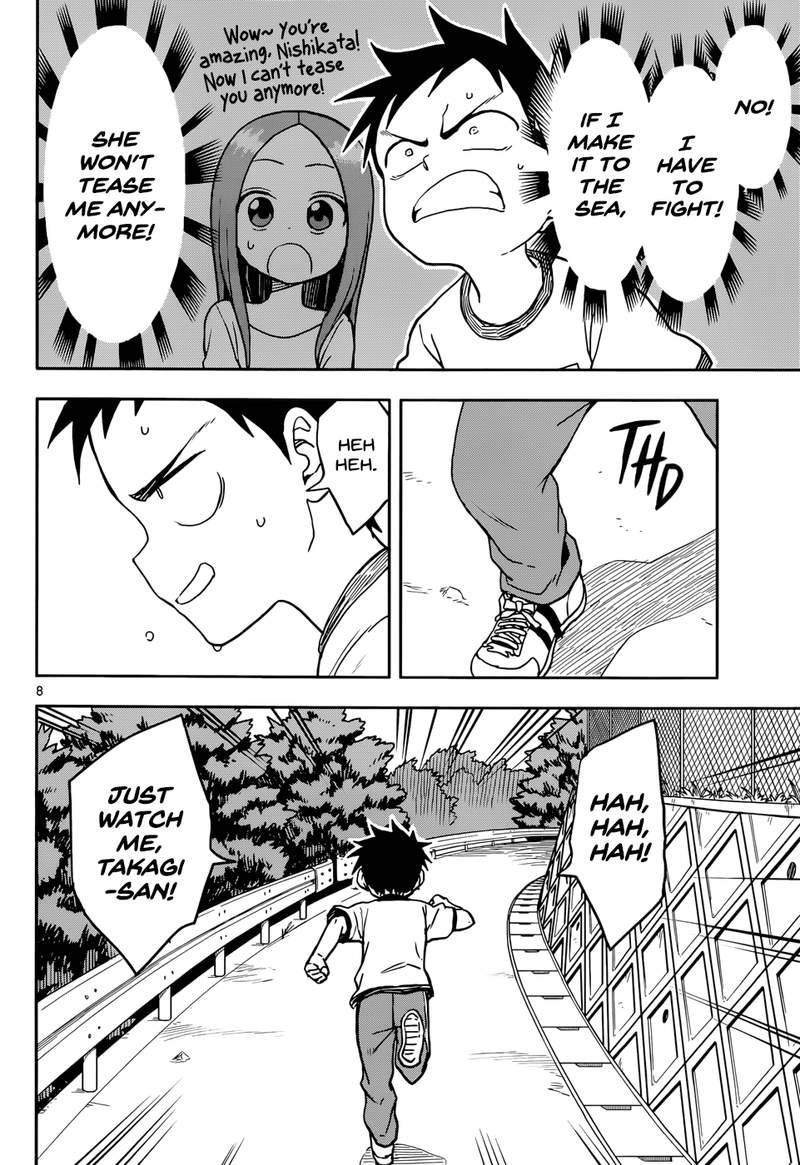 Karakai Jouzu No Takagi San Chapter 115 Page 8