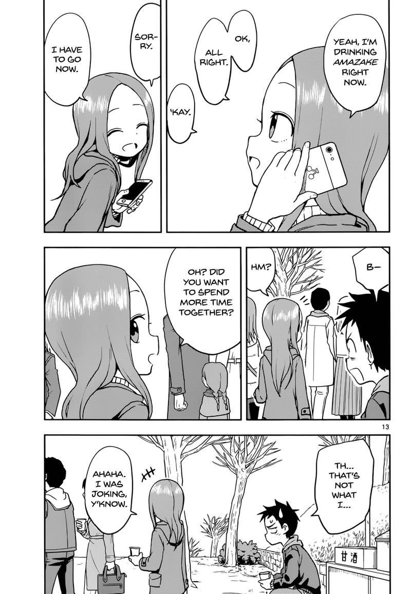 Karakai Jouzu No Takagi San Chapter 116 Page 16