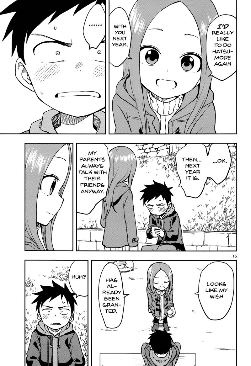 Karakai Jouzu No Takagi San Chapter 116 Page 18