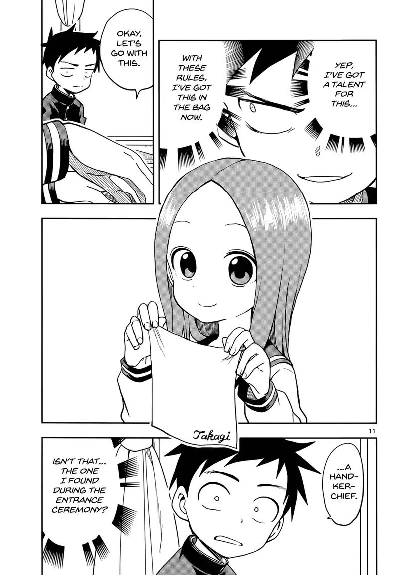 Karakai Jouzu No Takagi San Chapter 117 Page 11