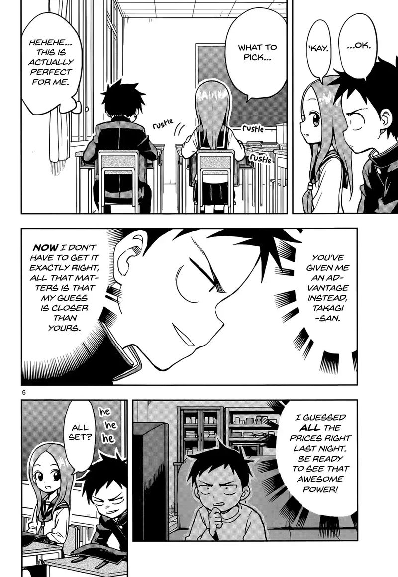 Karakai Jouzu No Takagi San Chapter 117 Page 6