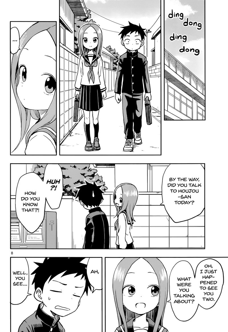 Karakai Jouzu No Takagi San Chapter 118 Page 8