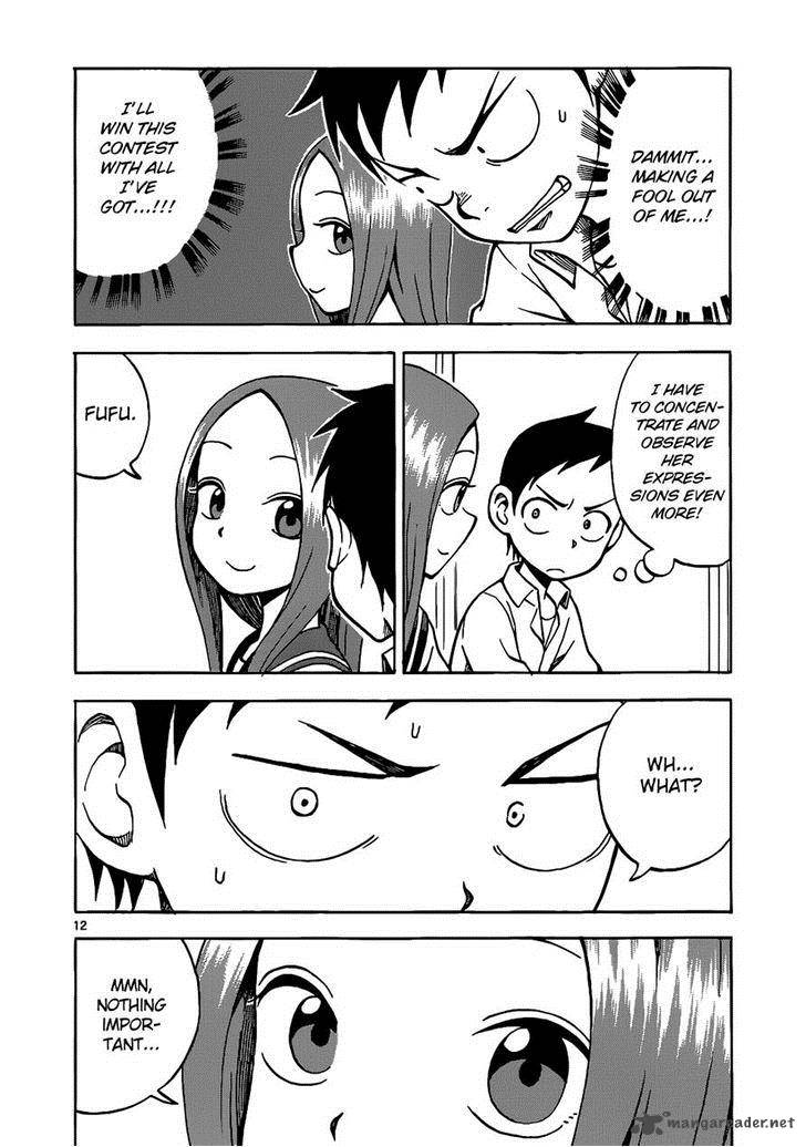 Karakai Jouzu No Takagi San Chapter 12 Page 12