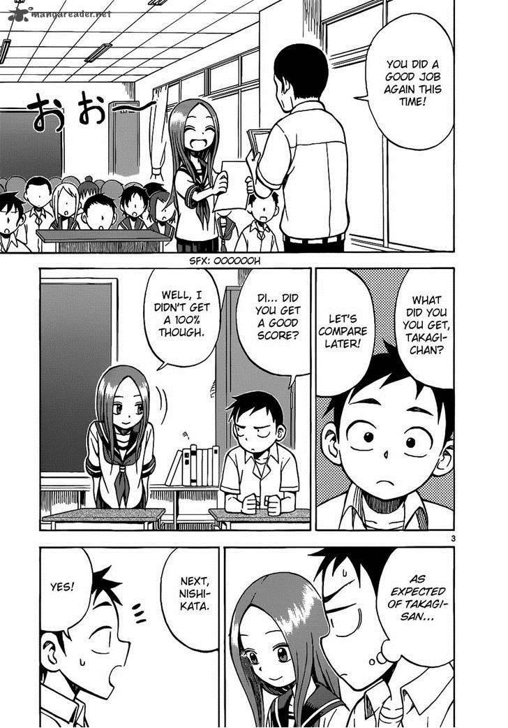 Karakai Jouzu No Takagi San Chapter 12 Page 3