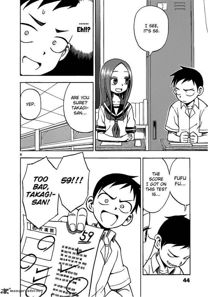 Karakai Jouzu No Takagi San Chapter 12 Page 8