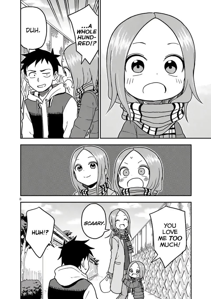 Karakai Jouzu No Takagi San Chapter 123 Page 8