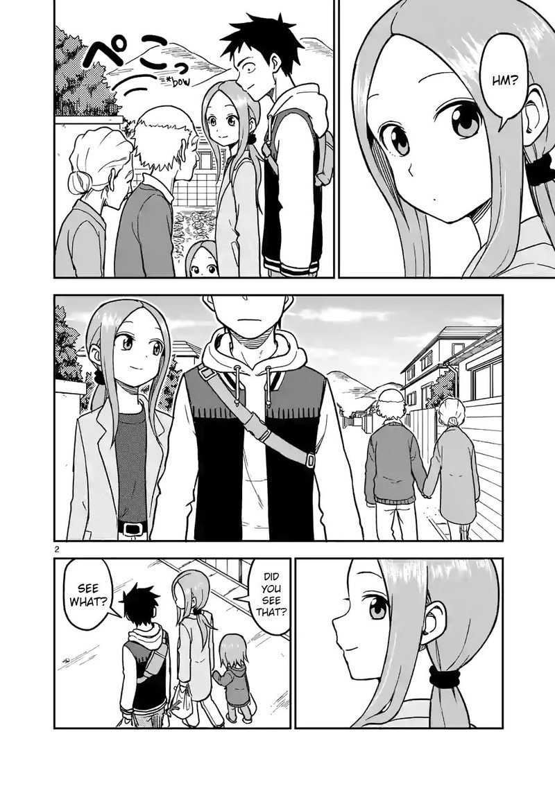 Karakai Jouzu No Takagi San Chapter 125 Page 2