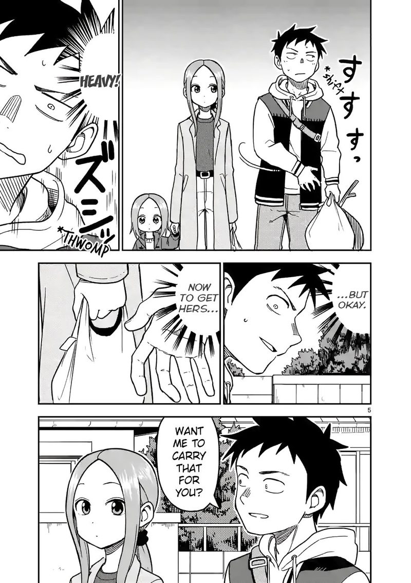 Karakai Jouzu No Takagi San Chapter 125 Page 5