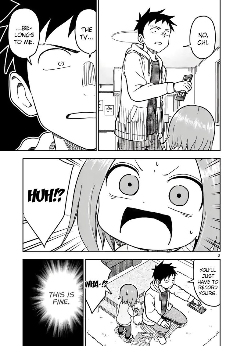 Karakai Jouzu No Takagi San Chapter 126 Page 3