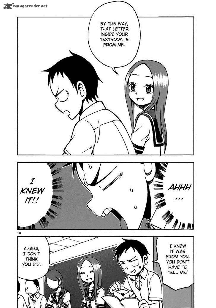 Karakai Jouzu No Takagi San Chapter 13 Page 10