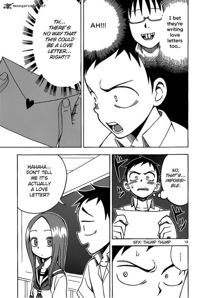 Karakai Jouzu No Takagi San Chapter 13 Page 13