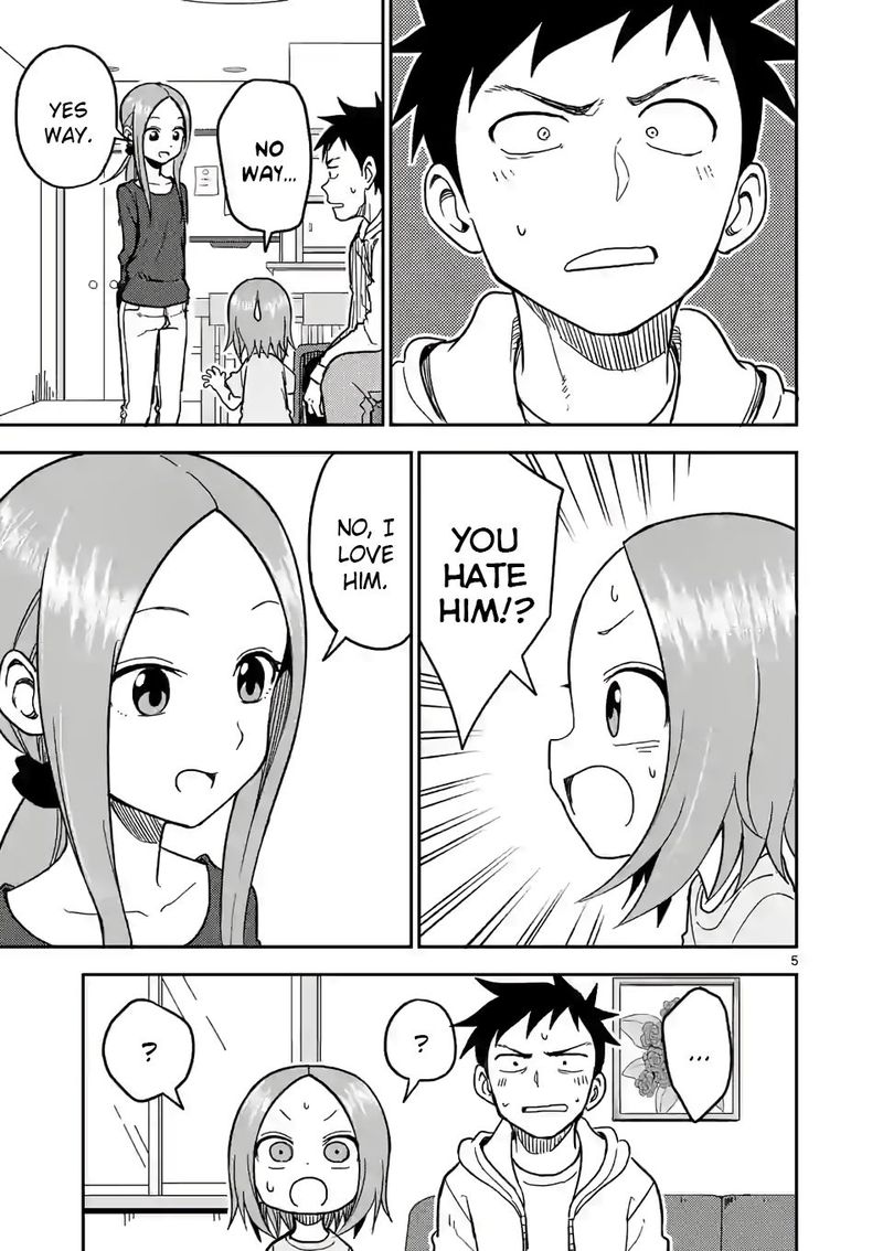 Karakai Jouzu No Takagi San Chapter 130 Page 5