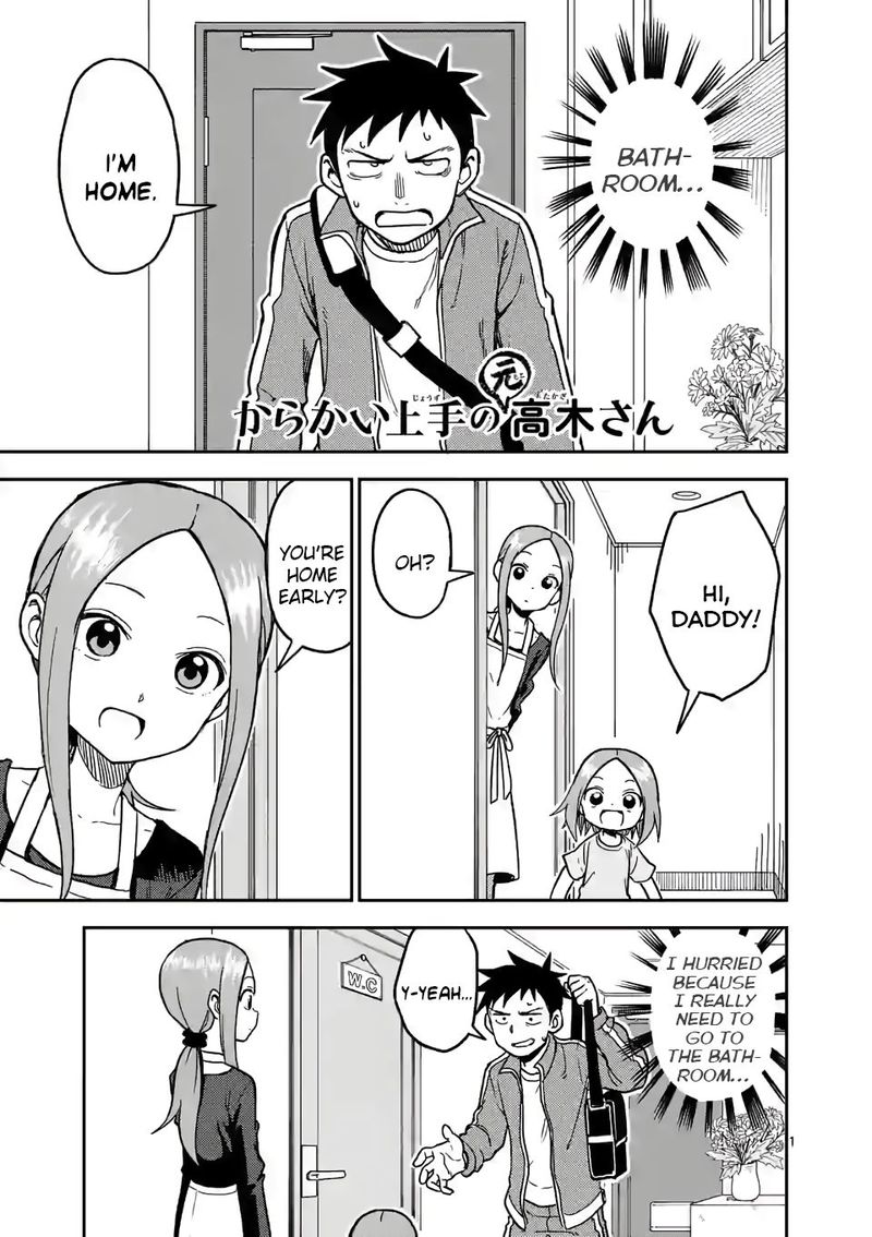 Karakai Jouzu No Takagi San Chapter 134 Page 1