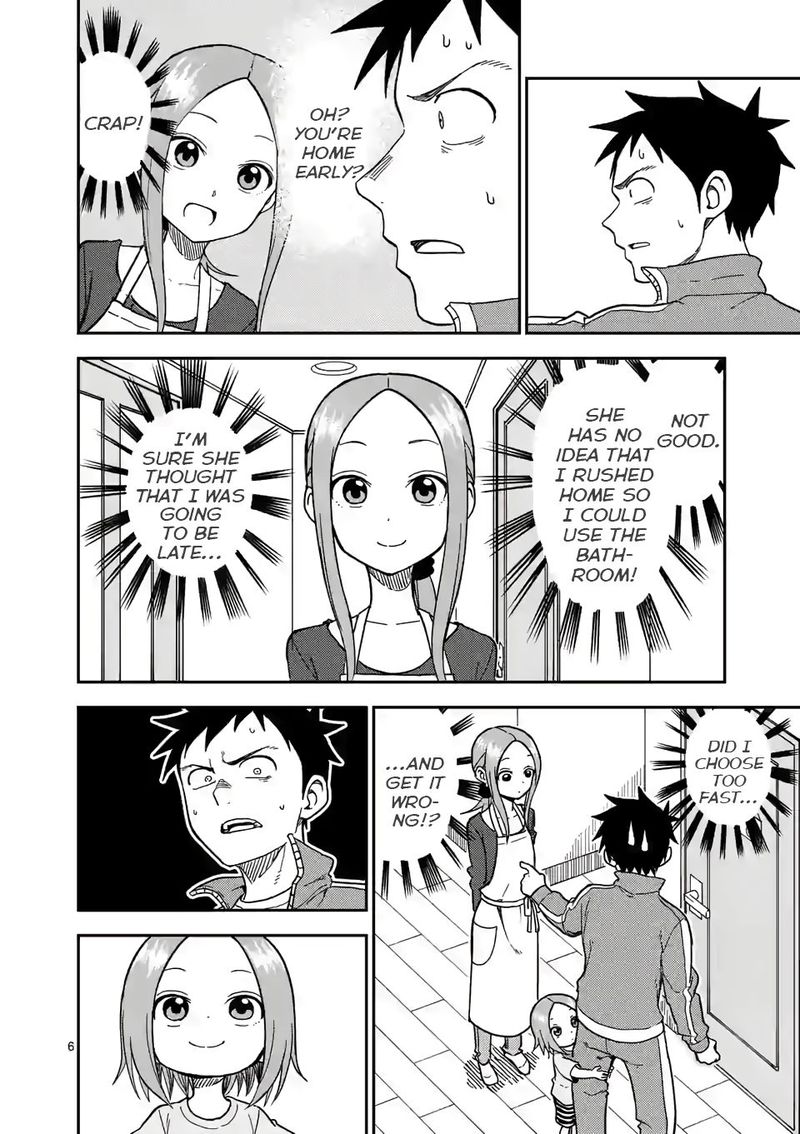 Karakai Jouzu No Takagi San Chapter 134 Page 6