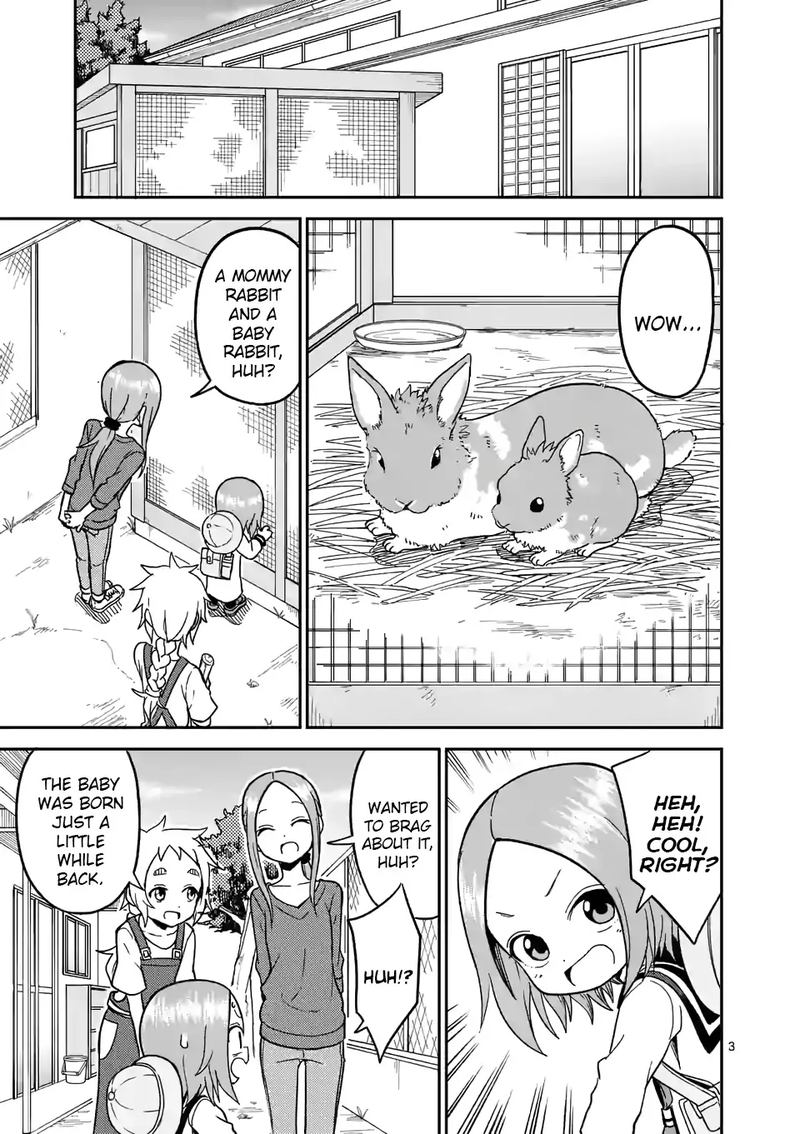 Karakai Jouzu No Takagi San Chapter 135 Page 3