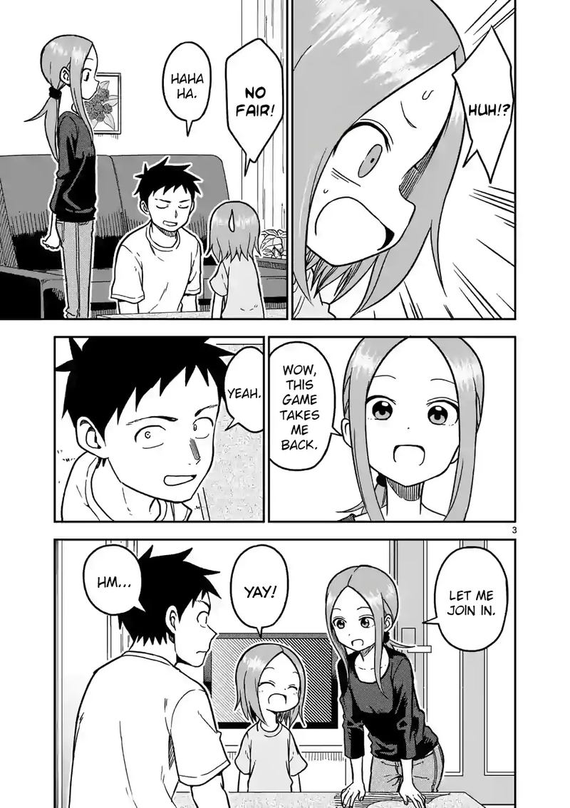 Karakai Jouzu No Takagi San Chapter 137 Page 3