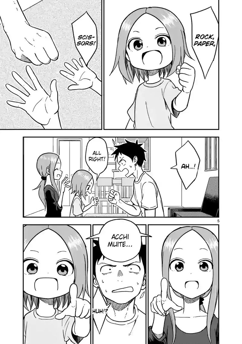 Karakai Jouzu No Takagi San Chapter 137 Page 5