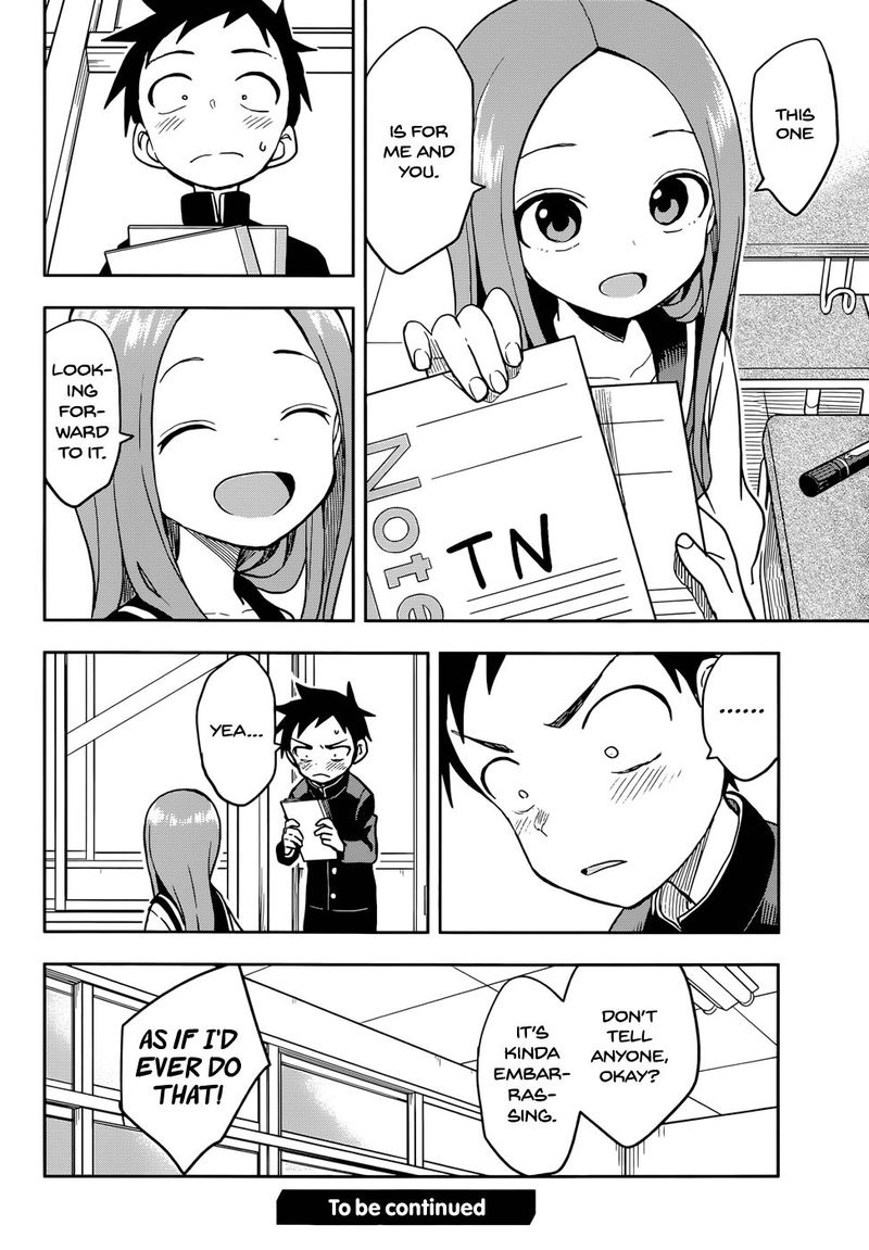 Karakai Jouzu No Takagi San Chapter 139 Page 17