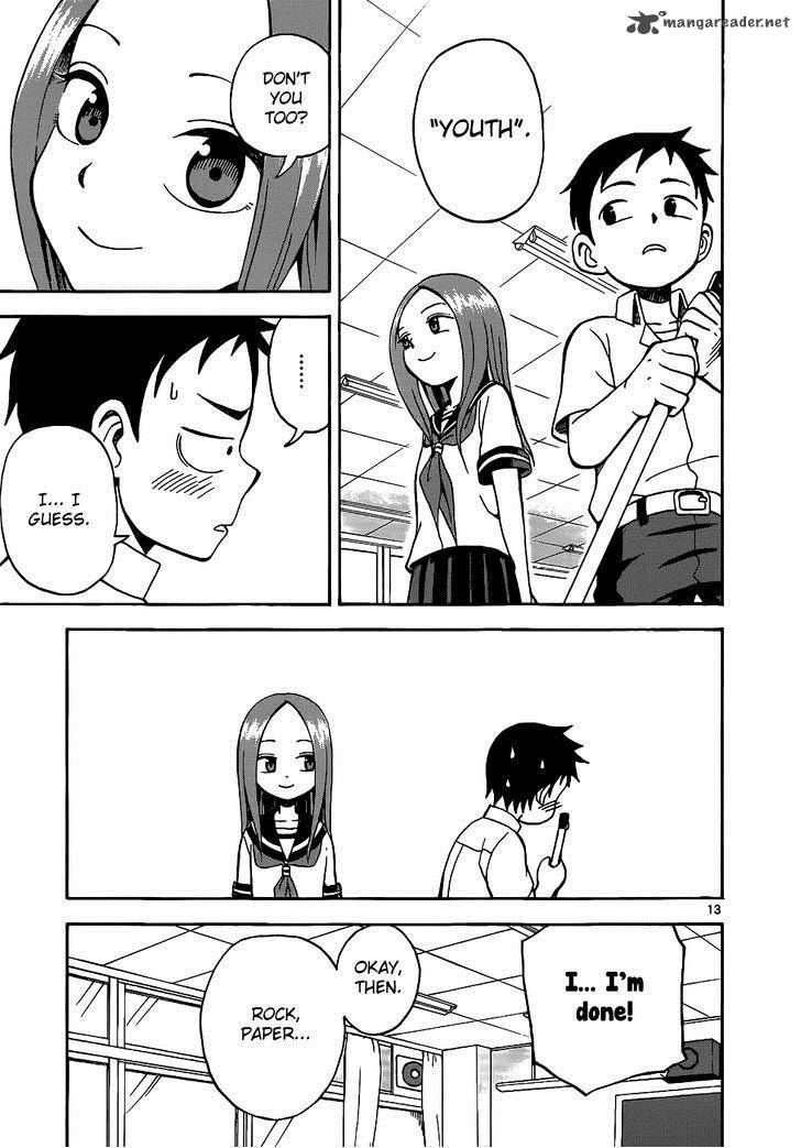 Karakai Jouzu No Takagi San Chapter 14 Page 14