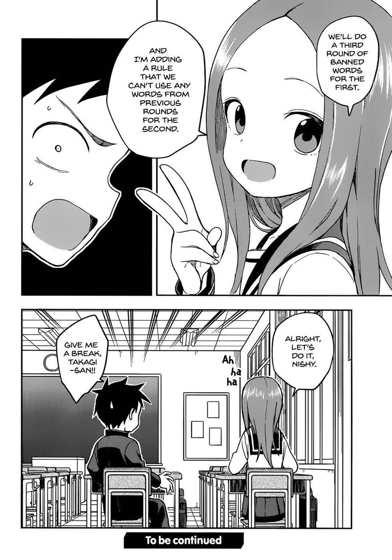 Karakai Jouzu No Takagi San Chapter 144 Page 16