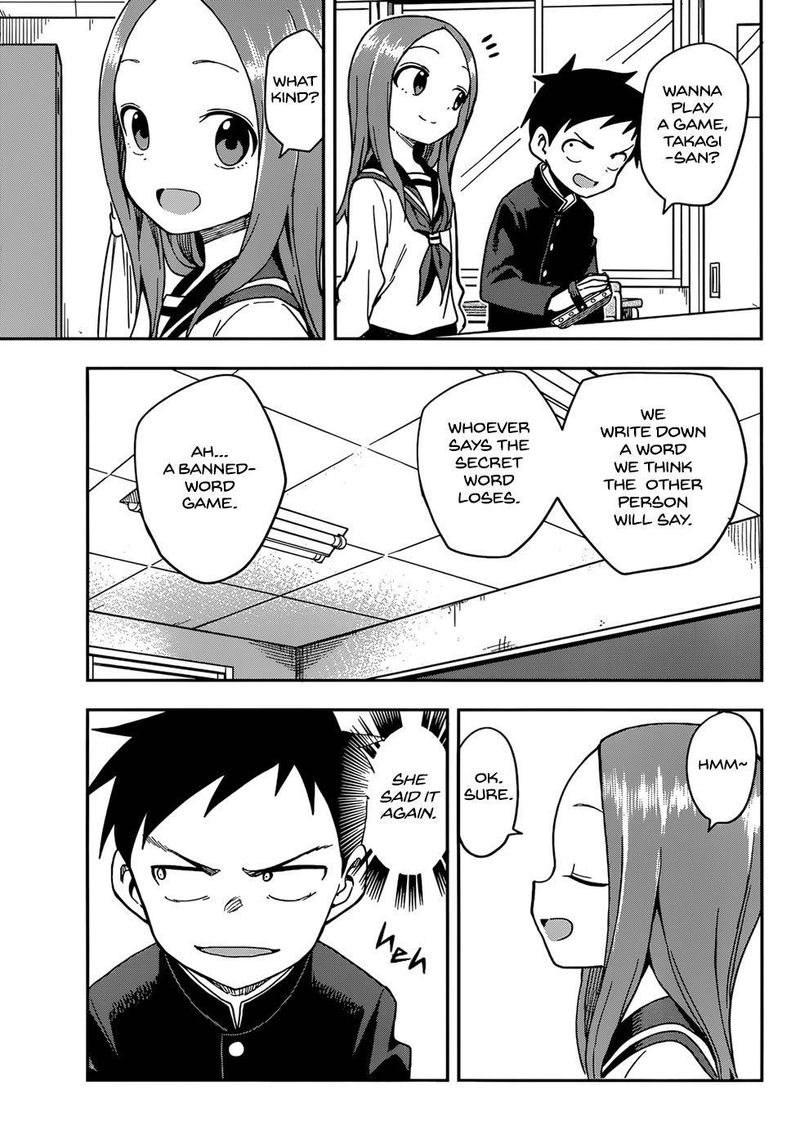 Karakai Jouzu No Takagi San Chapter 144 Page 3