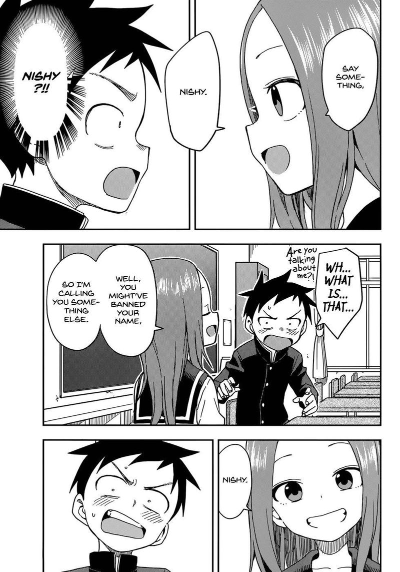 Karakai Jouzu No Takagi San Chapter 144 Page 7