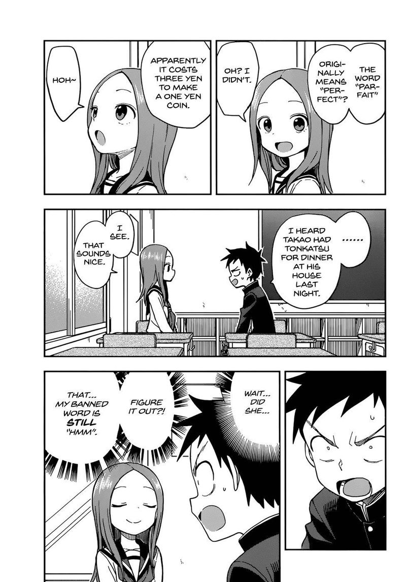 Karakai Jouzu No Takagi San Chapter 144 Page 9