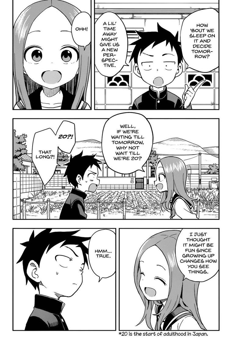 Karakai Jouzu No Takagi San Chapter 145 Page 10