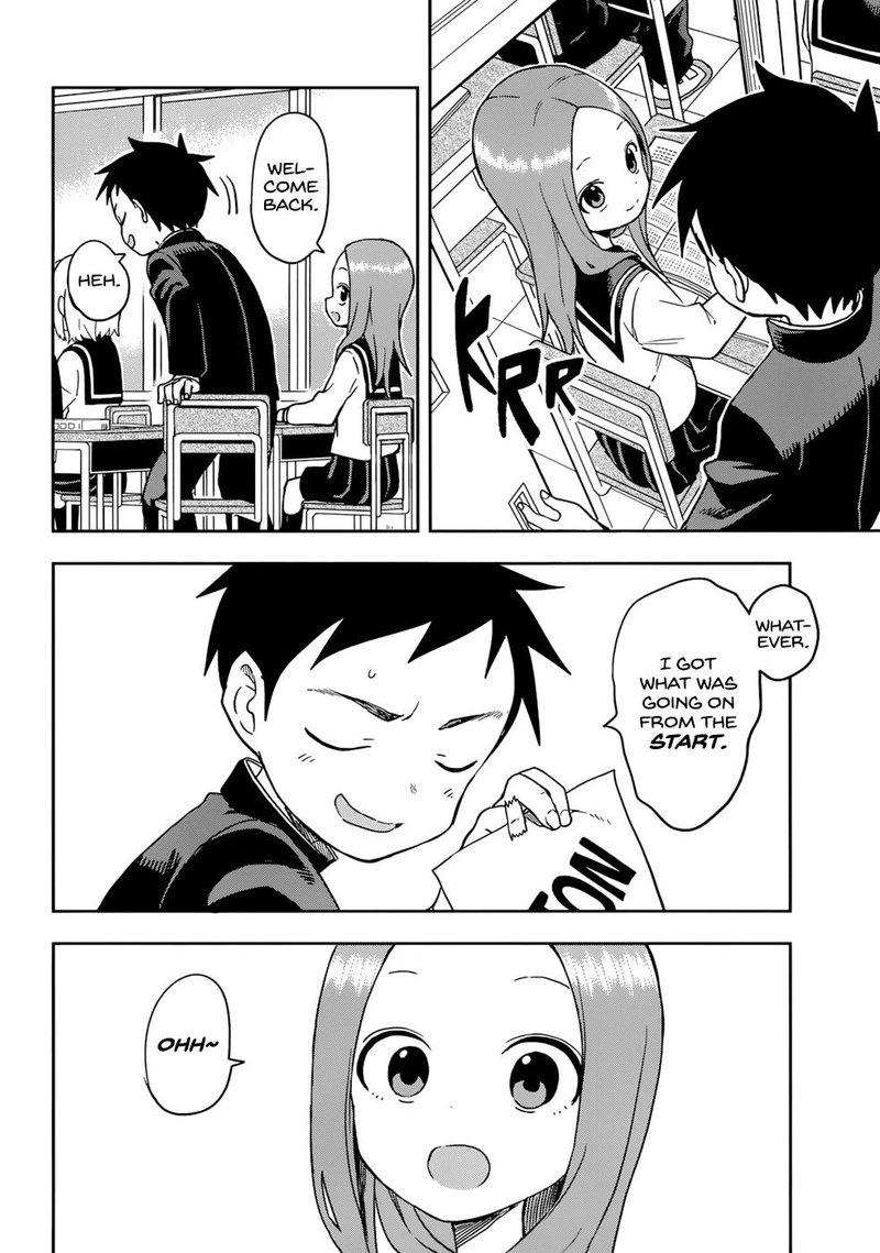 Karakai Jouzu No Takagi San Chapter 149 Page 14