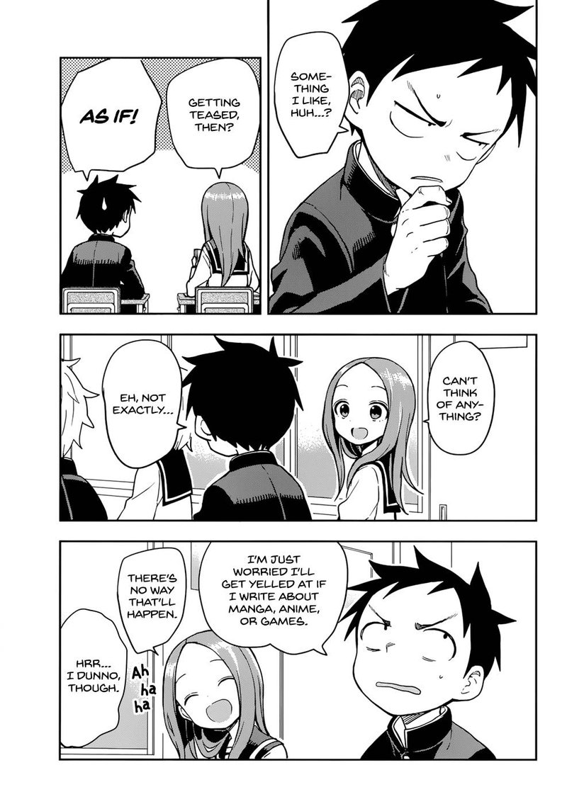 Karakai Jouzu No Takagi San Chapter 149 Page 3