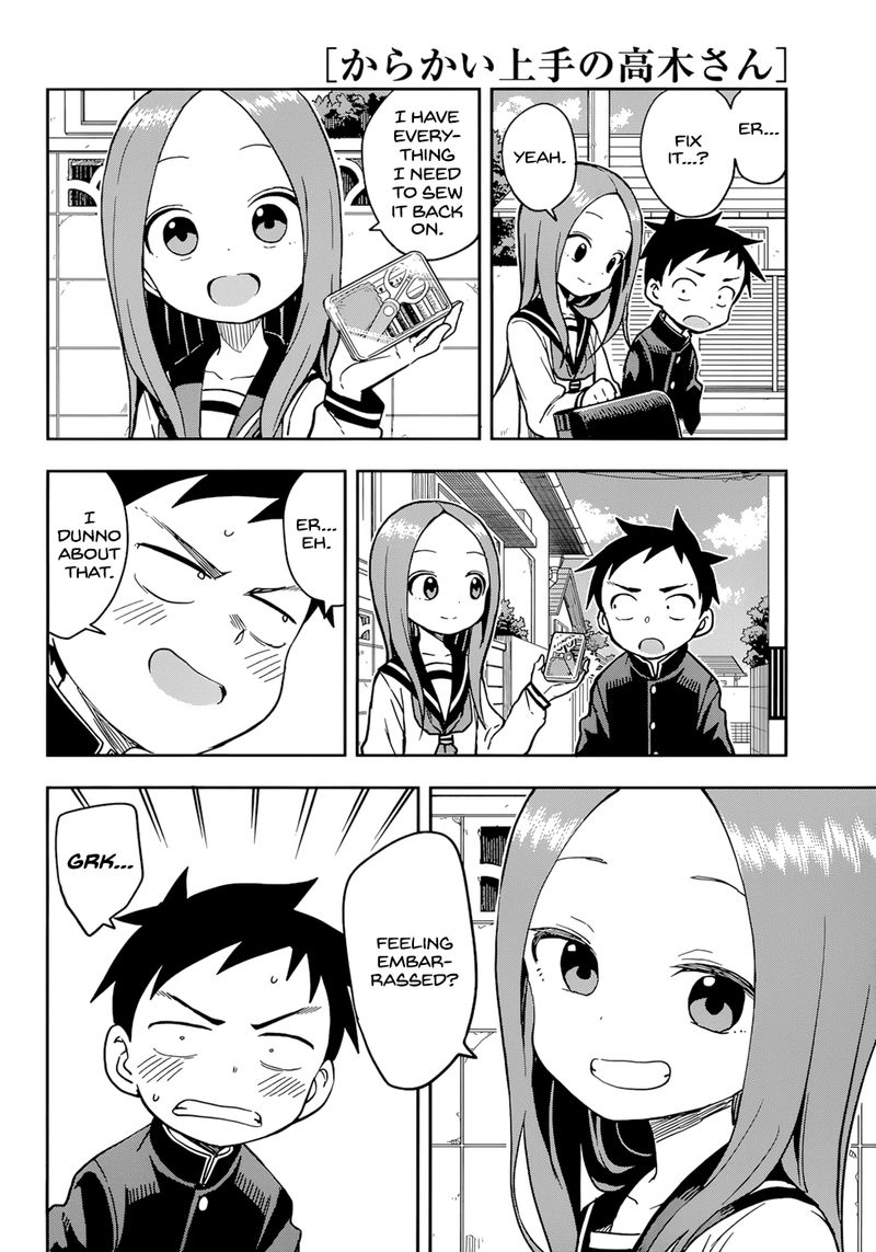 Karakai Jouzu No Takagi San Chapter 152 Page 4