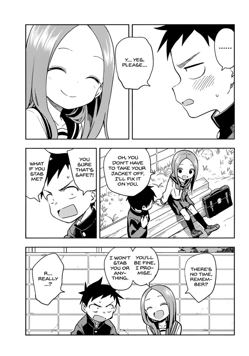 Karakai Jouzu No Takagi San Chapter 152 Page 9