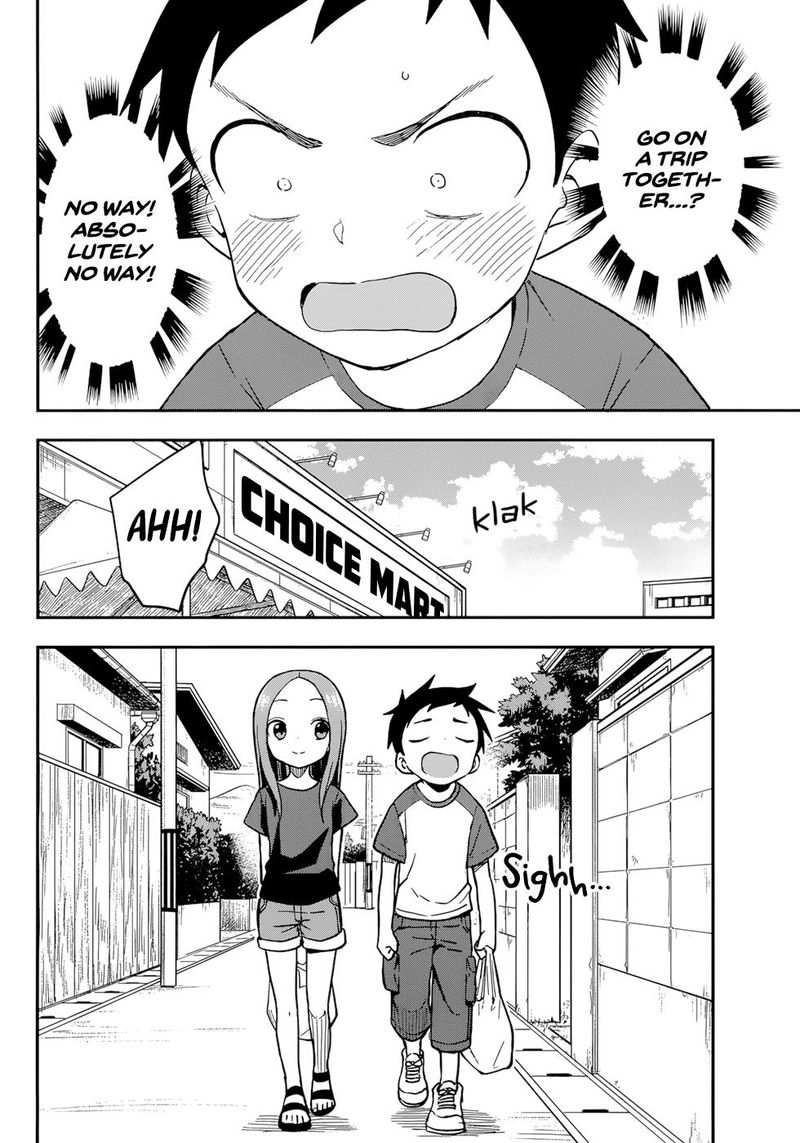 Karakai Jouzu No Takagi San Chapter 155 Page 12