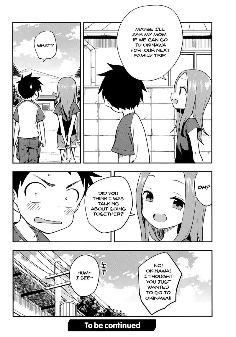 Karakai Jouzu No Takagi San Chapter 155 Page 16