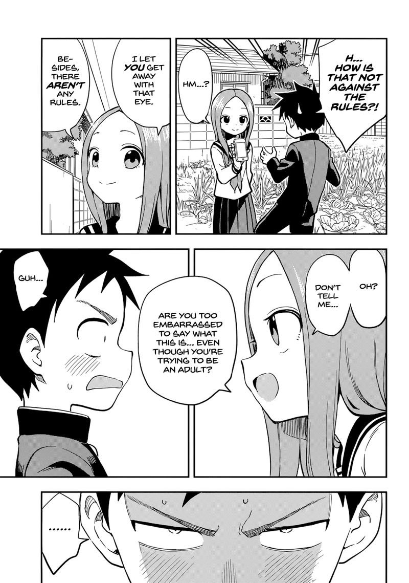 Karakai Jouzu No Takagi San Chapter 157 Page 13