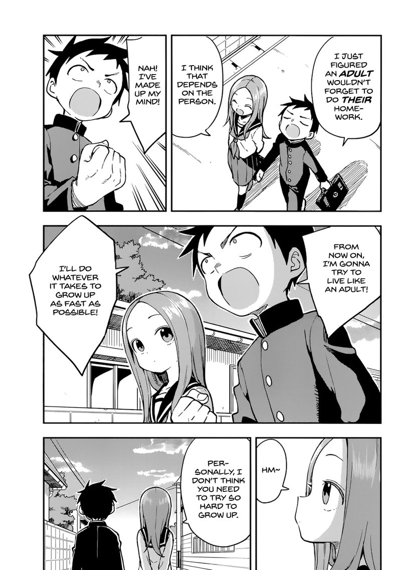 Karakai Jouzu No Takagi San Chapter 157 Page 3