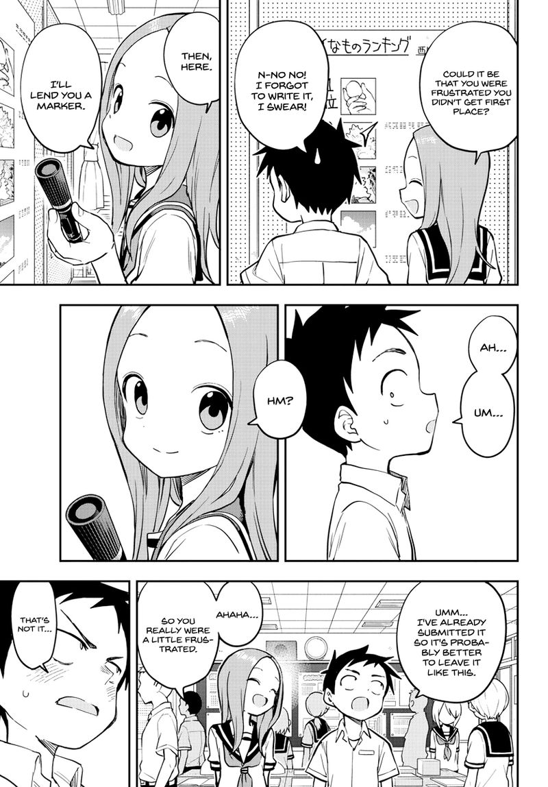 Karakai Jouzu No Takagi San Chapter 158 Page 17